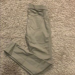 Stretchy skinny khakis